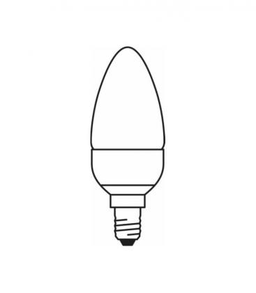 LED Classic B 25 3W 827 E14 Lampe bougie 10412-19773