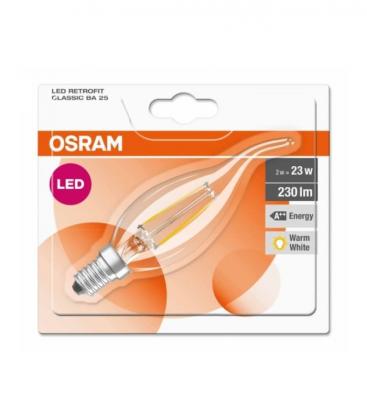 Vela Clásica LED BA 23 2W 827 E14 - Vela Clásica Lámparas LED 10414-19784