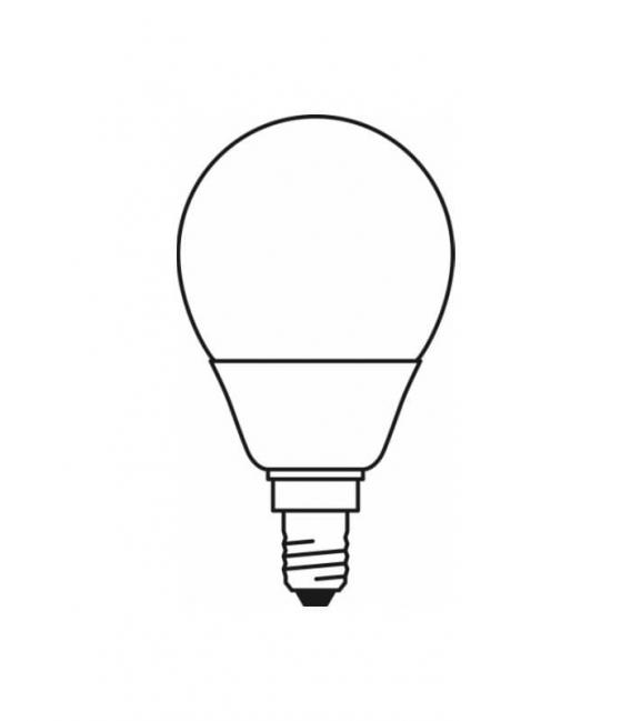 3W 827 220V FR E14 Mini Lámpara LED P 25 - Solución de iluminación compacta – foto