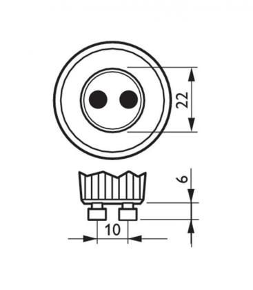 Master LEDspotMV VLE 4.3: Dimmbare 50W 830, 220V LED Lampe 10428-19846