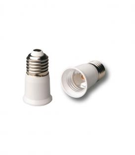 Lampholder adapter from E27 plug to E27 socket