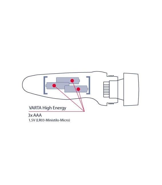 Trilogy LED Light 3AAA 5mm - Compact, Flashlight Easy Line – photo