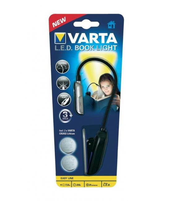 Luce a libro a LED 2CR2032 5mm Easy Line - Torce elettriche & Torce – Foto