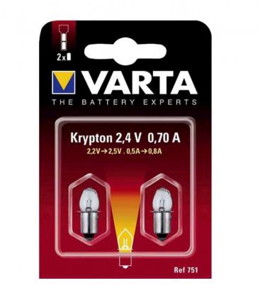 Ampoule Krypton 2.4V 700mA pour lampe torche 10768-21468