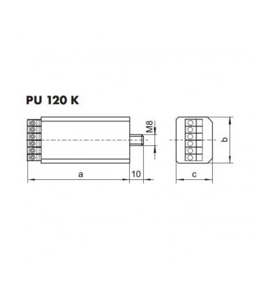 Interruttore elettronico di potenza per accenditori PU 120 K 10780-21509