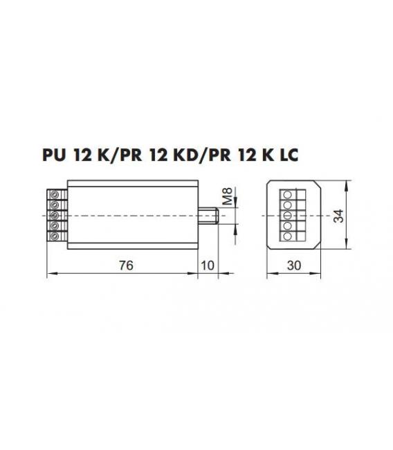 PR 12 K LC Elektronischer Leistungsschalter - Zündgeräte – foto