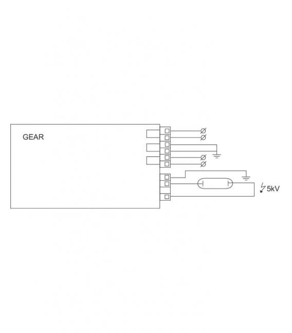 HID AV C 35 70 I 220V Alimentatore elettronico – Foto