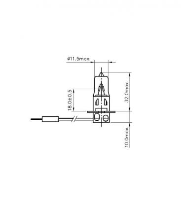 Lampe PK22s H3 80V 55W - Solution unique d'éclairage spécialisé 10911-22281