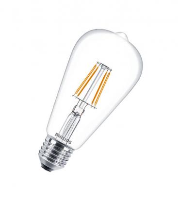 Lampadina LED classica ND 4,3 40W 220V 827 ST64 CL E27 Lampada 10916-22305