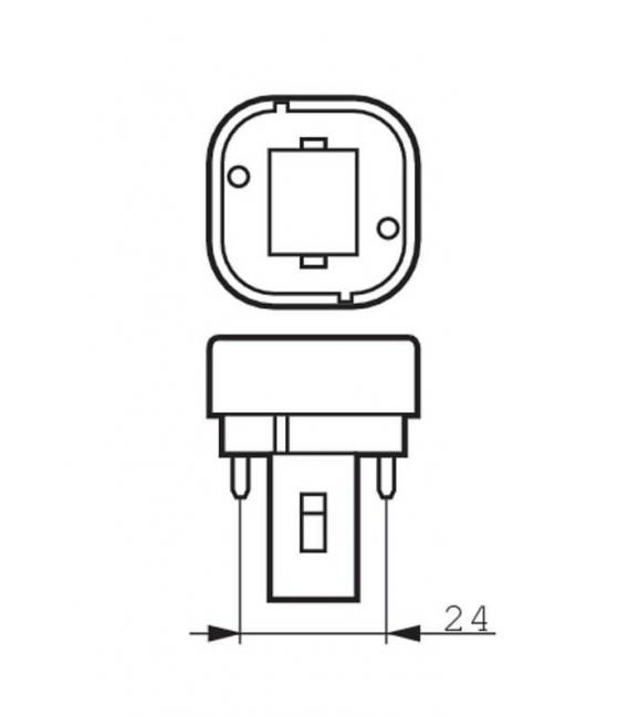 Master PL-C 18W 830 2P xtra - G24 Kompakt-Energiesparlampe – foto