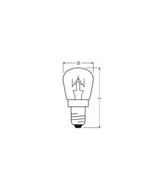 Pigmy 28x64 E14 12V 25W lampada trasparente - Illuminazione speciale unica – Foto