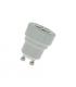 Adaptador portalámparas GU10 a G4 G6 MR8 MR11 MR16 11014-22813