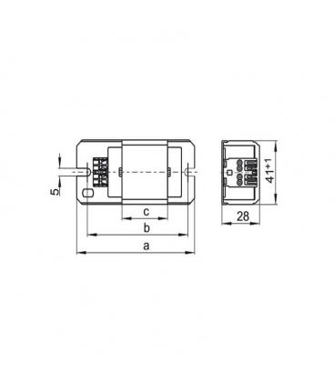 Ballast LN 18I.319 220V 50Hz - Ballast magnétiques 11016-22817