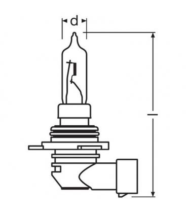 Faro per auto 9012 HIR2 12V 55W PX22d Illumina il tuo veicolo 11032-22852