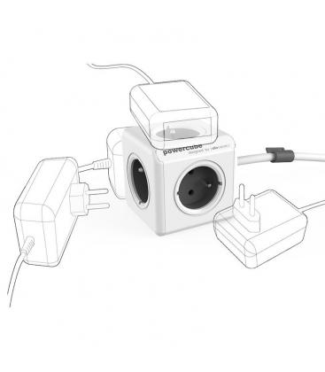 PowerCube Extended Tipo F Gris 1.5m - Cable de extensión eléctrica 11060-22926