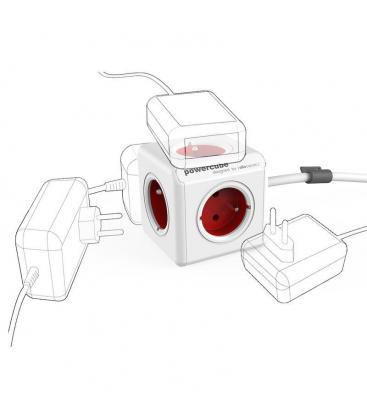 PowerCube Extended Type F Red 3m - Cavo di prolunga elettrica 11065-22943