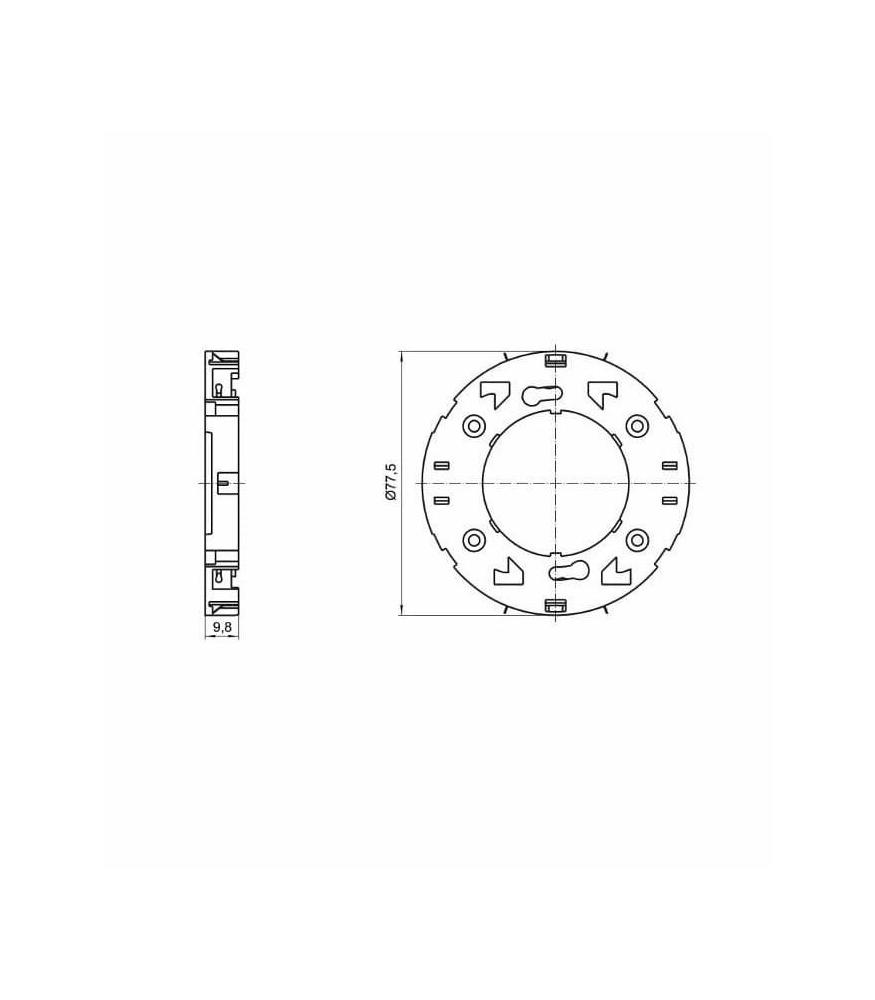 Fassung GX53 1 11010 Vossloh Schwabe | Svetila.com