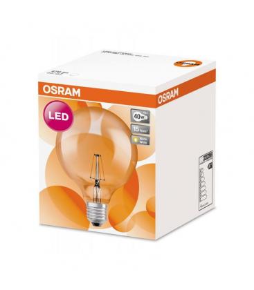 LED sijalka z žarilno nitko 4W toplo bela E27 - Sferična 11149-23156