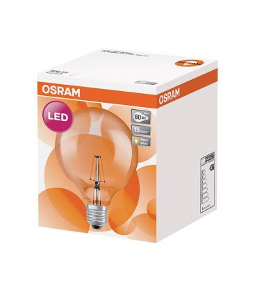 LED sijalka z žarilno nitko 7W toplo bela E27 - Sferična 11150-23159