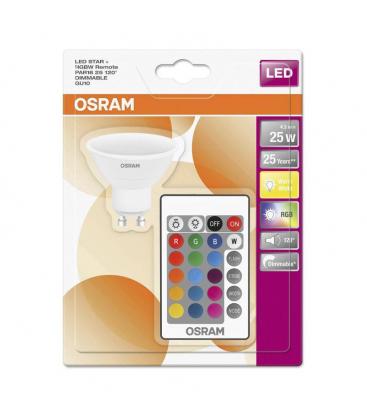 Ledstar PAR16 RGBW 25 4,5W 827 FR - LED sijalka z daljinskim upravljalnikom 11182-23281