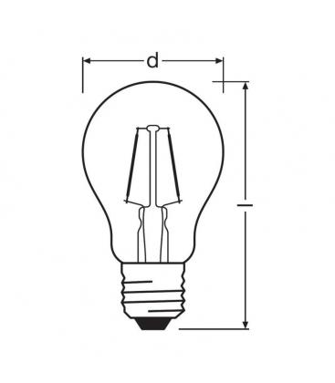 Lampada LED Star Deco Classic Verde - 1,6W 7500K E27 11184-23288
