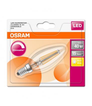 LED sijalka Classic B 40 5W 827 E14 z možnostjo zatemnitve 11193-23336