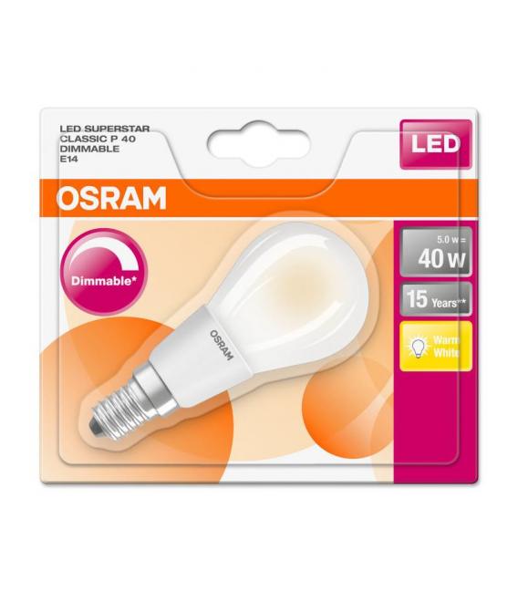 Ugašajoča mini LED sijalka P 40 5W 827 E14 – fotografija