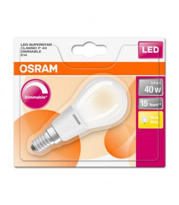 Mini lámpara LED regulable P 40 5W 827 E14 - Iluminación 11201-23380