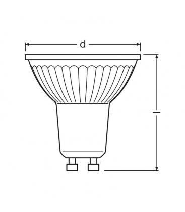 Star Par16 50 4,3W 827 - LED sijalka s 36° snopom 11219-23467