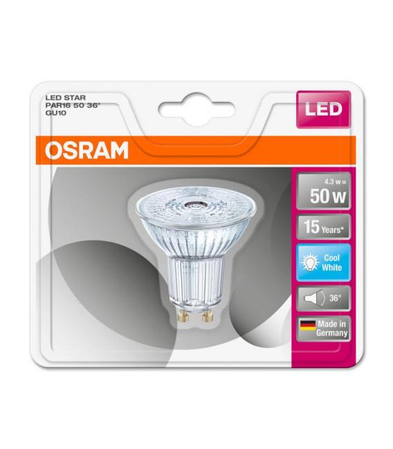 Star Par16 50 4,3W 840 - Lámpara LED brillante y – foto