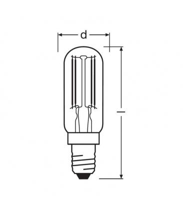 LED sijalka Star Special T26 4W 827 E14 - Žarnica za gospodinjske aparate 11225-23593