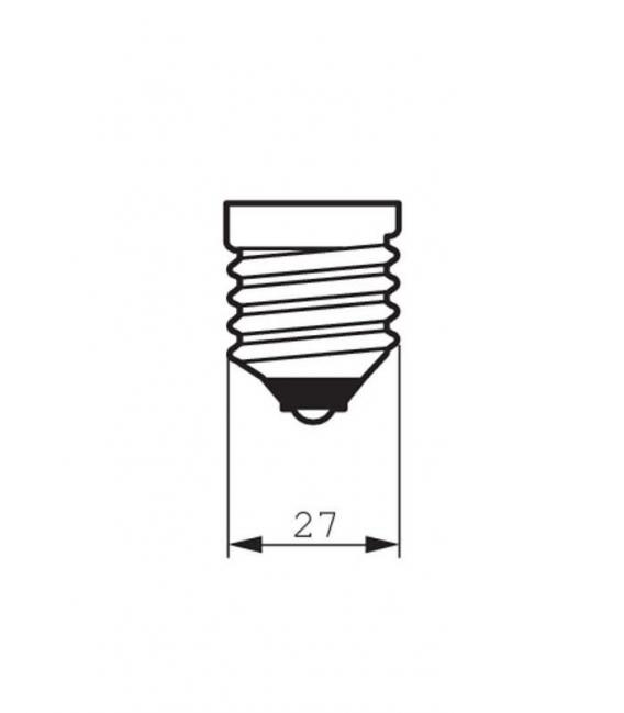 Klassische LED-Birne D 5.5 40W 220V 822 827 A60 CL E27 dimm LED-Lampe – foto