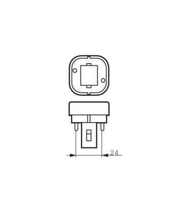 LED Lamp CorePro PLC 4.5W 830 G24d - Energy Efficient 11300-23893