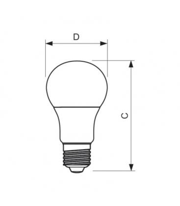 Master LEDBulb DT 15 100W 220V 827 A67 FR E27 dimm - LED Lamp 11341-24069