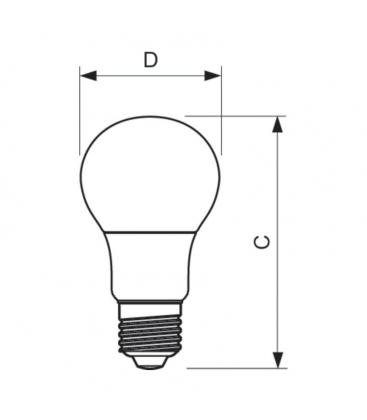 LED Lamp CorePro 40W 220V 840 A60 FR E27 - LED Lamp 11460-24524