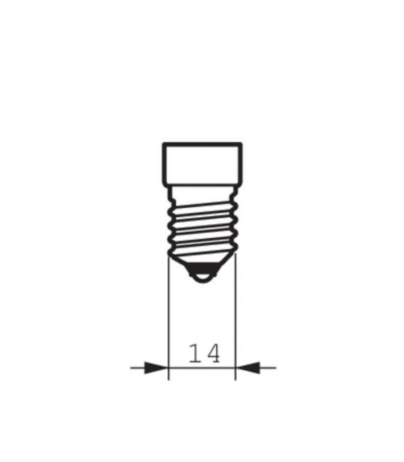 Lampe bougie LED classique 40W Dimmable E14 Bulb – Photo
