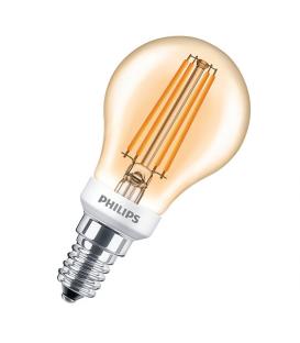 Mini lámpara LED clásica LEDLuster D 5 35W 220V 825 Oro P45 CL E14 Dimm