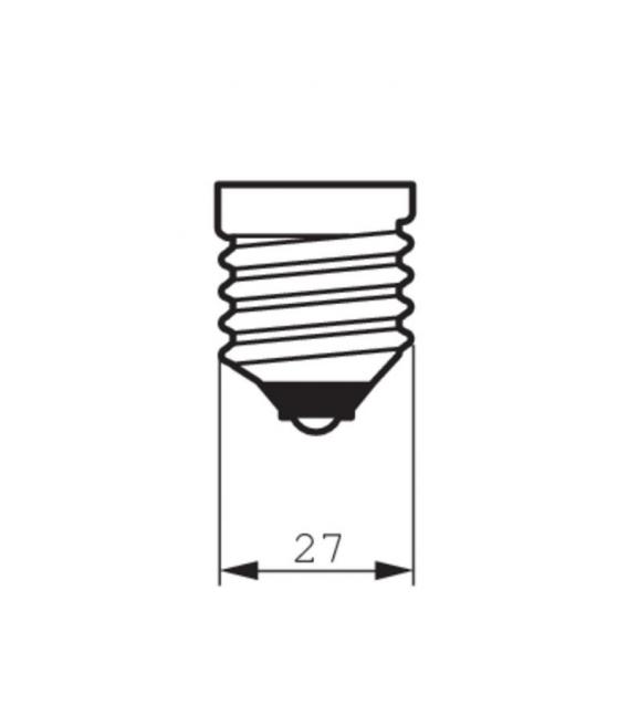 Mini lampe LEDLuster ND 2.2 25W - 220V, E27, P45 FR, 827 – Photo