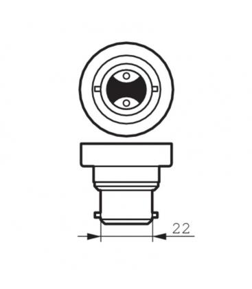 Natriumdampflampe 180W BY22d - Beleuchtungslösung 11499-24687
