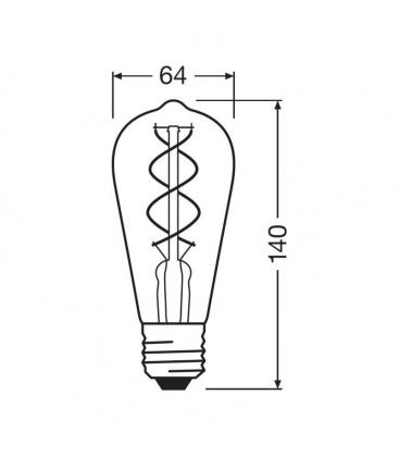 Vintage 1906 Classic LED Lampe - Dekorative Beleuchtung 11518-24792