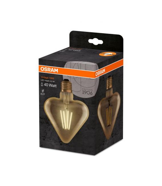 Lampada LED a cuore vintage 1906 - Illuminazione decorativa – Foto