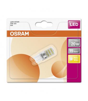 Lámpara LED Star PIN 20 1.9W Blanco Cálido G9 11609-25274