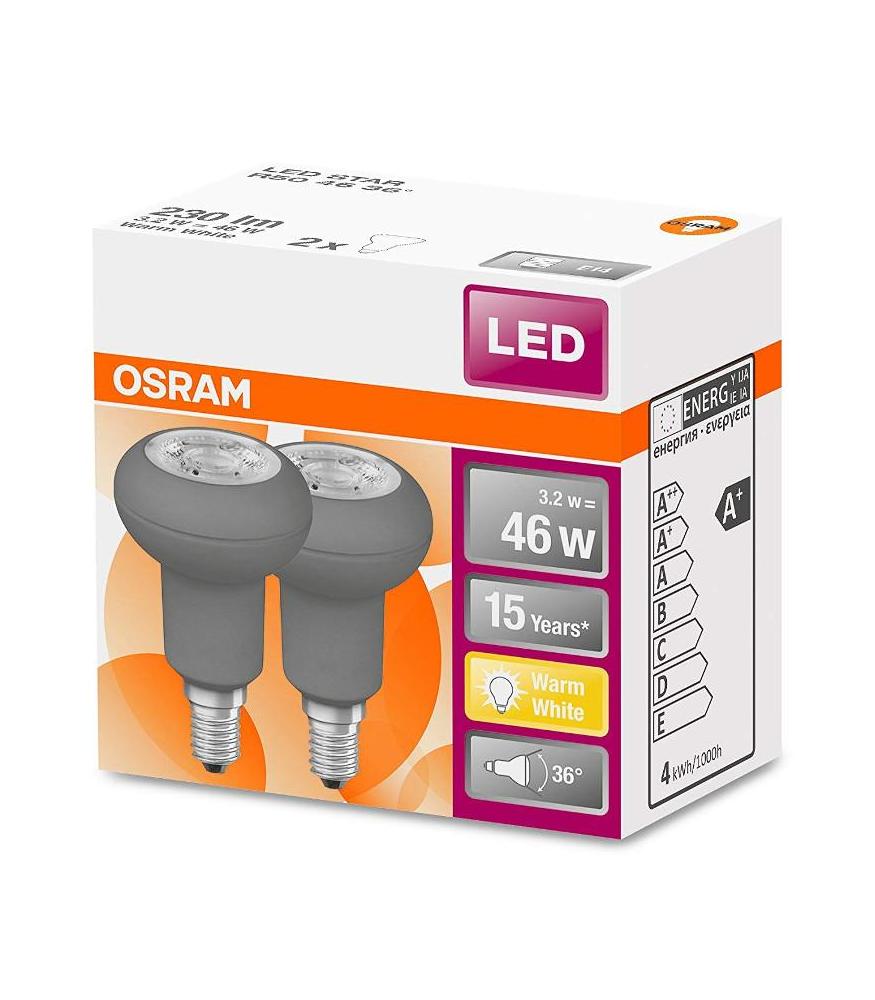 OSRAM LED R50 40 36° 3.3W 2700K E14 - LED-Zentrum