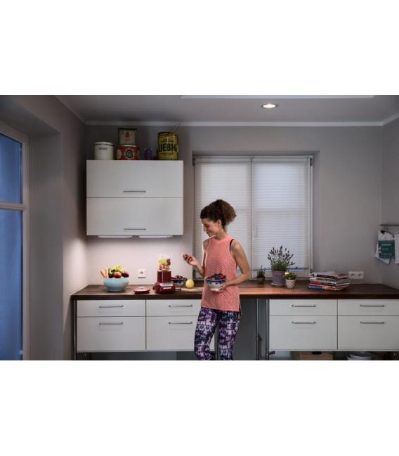 LED lineare d'argento Mobile USB 1,5W 840 - Illuminazione elegante da superficie. – Foto