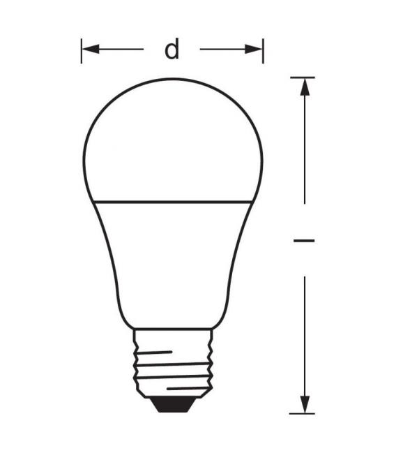 SMART+ Classic A 60 8,5W E27 Abstimmbar Weiß – foto