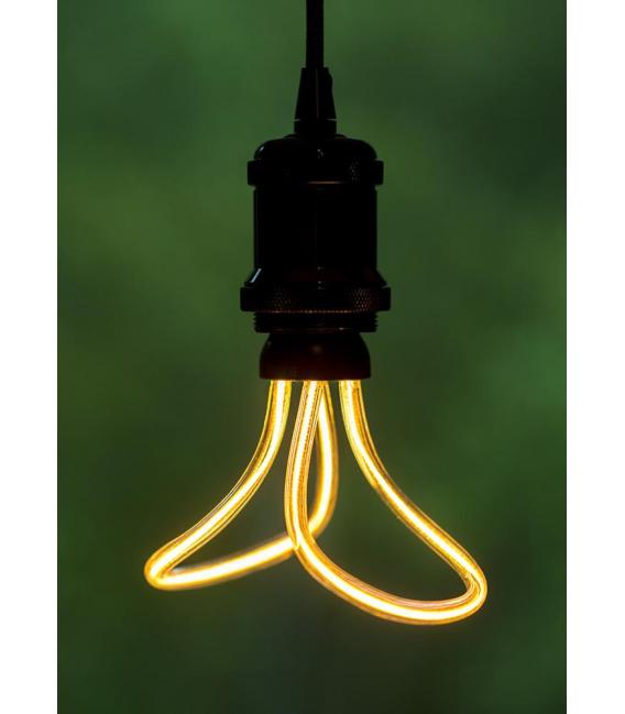 Portalámpara decorativo Retro Alu E27 Negro – foto