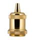 Retro Decorative Lampholder Alu E27 gold 11697-25726