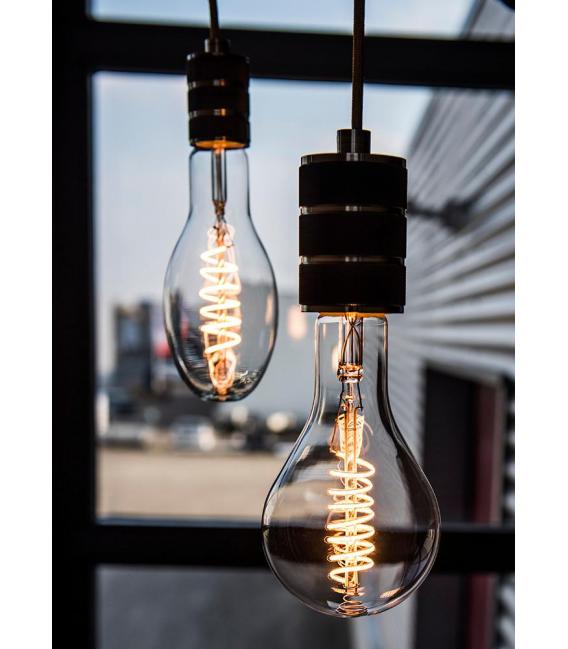 Lampe décorative en bronze antique Alu Grid E40 – Photo