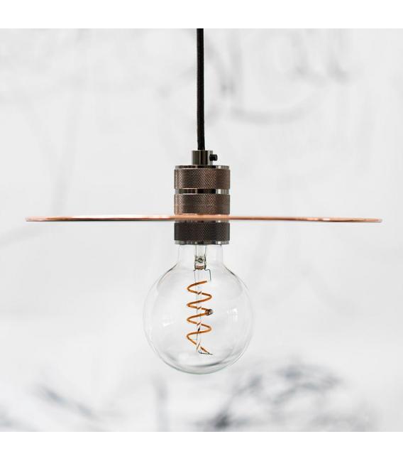 Antike Bronze Dekorative Lampenfassung Gitter E27 – foto