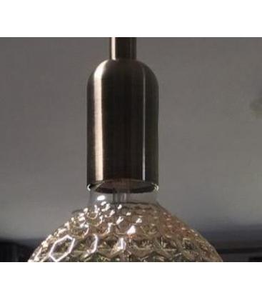 Lampe décorative E27 pour bouteille en cuivre antique Alu 11707-25767